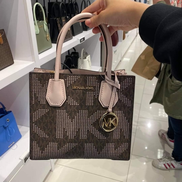 Michael Kors Handbags - NEW MK MERCER MEDIUM SATCHEL
